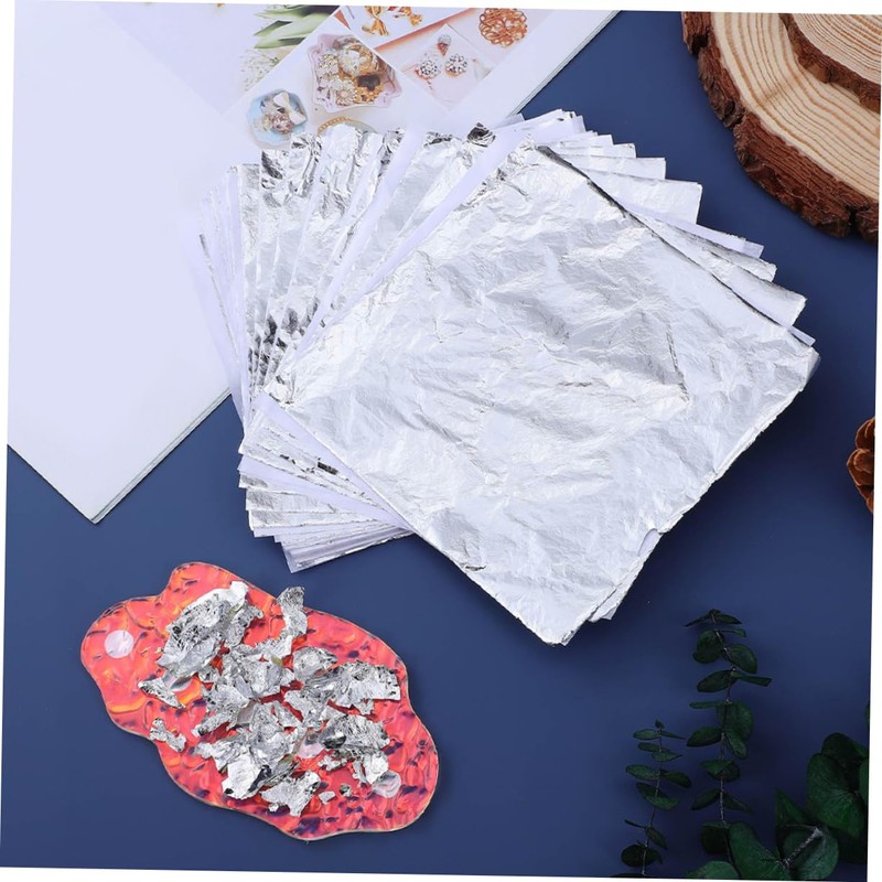 COHEALI DIY Furnishings Supplies 150pcs Craft Foil Sheets Foil Art
