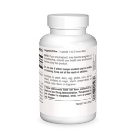 Source Naturals L-Lysine Free Form -Amino Acid Supplement Supports Energy Formation & Collagen - 100 Capsules