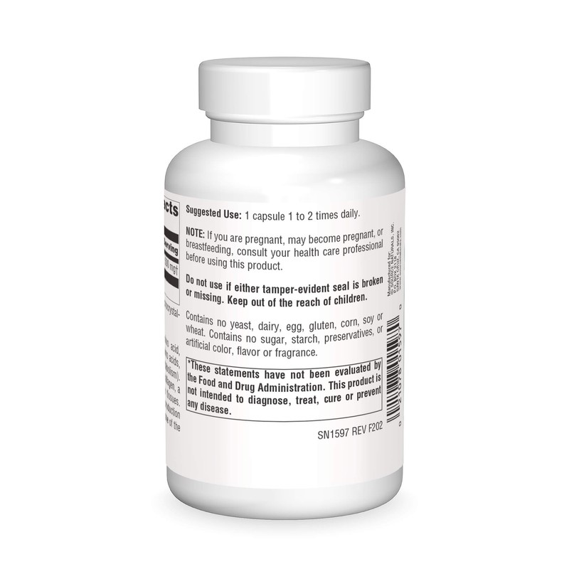 Source Naturals L-Lysine Free Form -Amino Acid Supplement Supports Energy