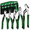 SK 5-Piece Pliers Set, 8" Needle Nose & Slip Joint