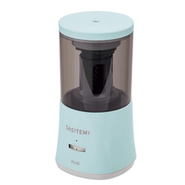 SASITEMI FS-760 84-017 Electric Pencil Sharpener Plus, Fully Automatic Pencil Sharpener, Color: Blue