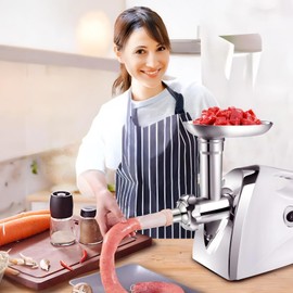 4Pcs Sausage Stuffing Tubes,Stainless Steel Sausage Stuffer Funnels for Meat Grinder,Sausage Filling Tuber,Sausage Stuffer Parts,Multiple Diameters 4 Sizes 0.63"/16mm,0.86"/22mm,1.26"/31mm,1.5"/38mm