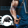 Gym Hand Grips，Ergonomic Rubber Hand Protector Gloves for Weight Lifting，Anti-Slip