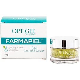 OPTIGEL Contorno de Ojos I Gel Reafirmante 15 g | Tratamiento Antiarrugas Ayuda a disminuir Bolsas, Ojeras, Líneas de Expresión I Aumenta la Elasticidad I Componentes Antiinflamatorios y Calmantes
