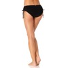 Anne Cole - Parte Inferior de Bikini,18MB30001, para Mujer, Negro,