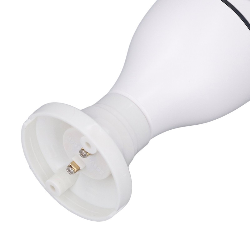 Wireless Light Bulb Camera 360 Degree Auto Tracking Recording 2