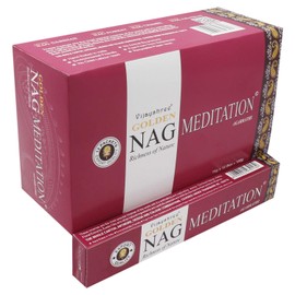 Vijayshree Incense Sticks Golden Nag Meditation 15 g