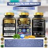 Tenmido Pure Magnesium Glycinate Supplements - 6in1 with Gotu Kola,