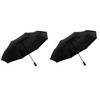 Men & Women 8 Ribs Stormproof Automatic Strong Folding Windproof