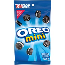 OREO Mini Chocolate Sandwich Cookies, Original Flavor, 1 Big Bag