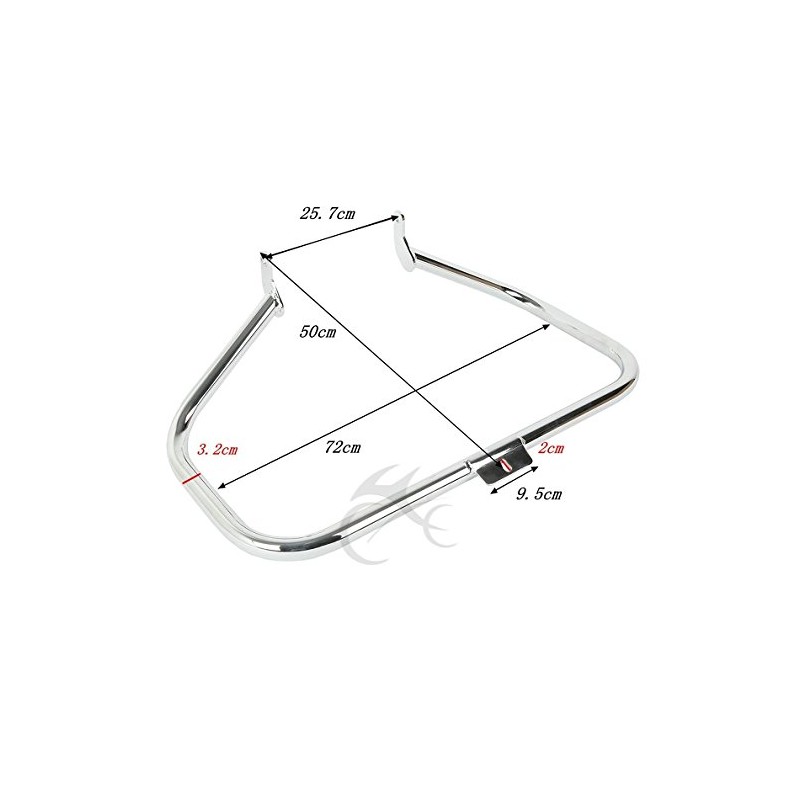 TCMT Engine Guard Highway Crash Bar Fits for Harley Heritage