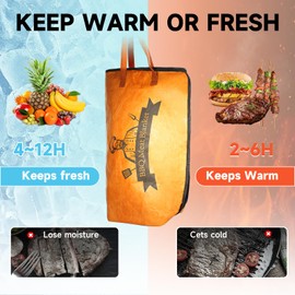 BBQ Blanket Resting Meat, Reusable Insulated Smoker Grilling Blanket for Marinated Smoking Meat Bag Accessories, Perfect for Camping, Picnics Outdoor Gatherings 15 in