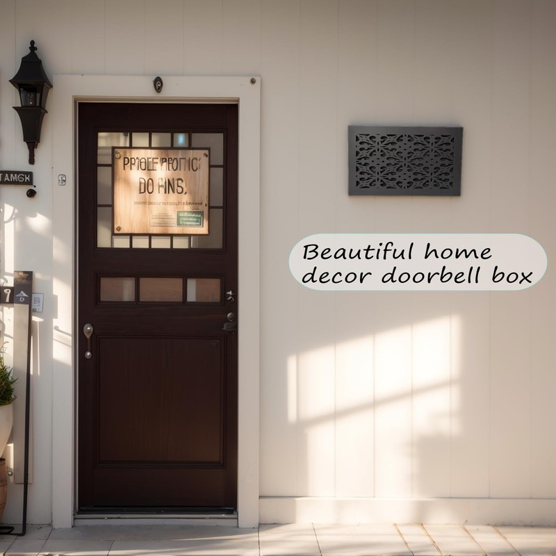 Doorbell Chime Cover Modern Home Decor Chime Box Only Premium