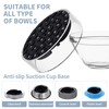 Slow Feeder Dog Bowls Insert, Bestalk Soft Silicone Dog Slow
