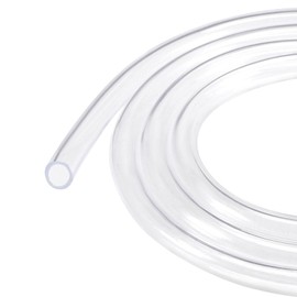 TOP-VIGOR 11.5mm ID 15.5mm OD PVC Clear Vinyl Tubing, 1M Length Food Grade Flexible Water Pipe, Plastic Tube for Transfer Water, Oil, Air, Powders & Fine Granules