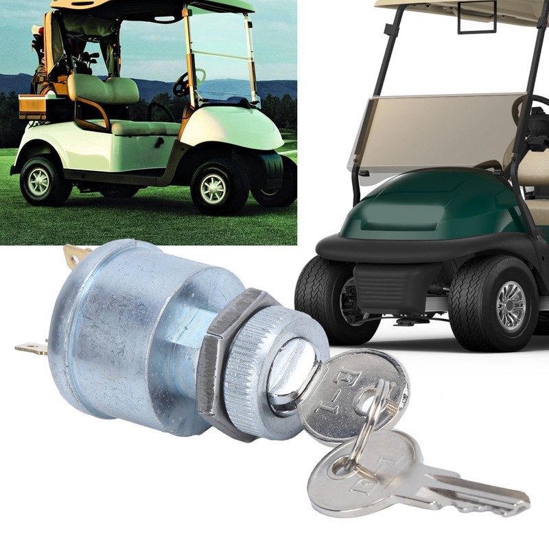 Ignition Switch 3 Way 4 Terminal with 2 Keys 33639G01