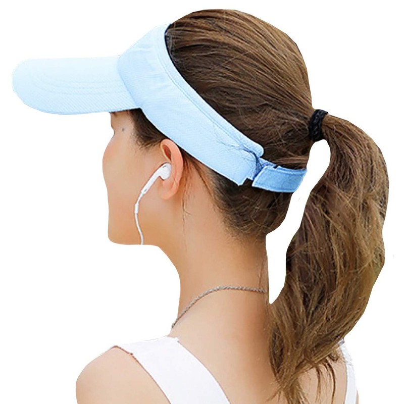 Buzz Select CAP064 Women's Sun Visor, Hat, Fashionable, Long Brim,
