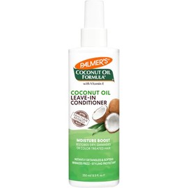 Palmers Coconut Oil Formula Moisture Boost, Acondicionador Leave-In Sin Enjuague, Todo tipo de Cabello, 250ml  Sin Enjuague                           