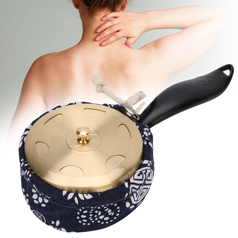 Handheld Adjustable Moxibustion Box Clearing Damp Copper Moxa Therapy Device