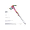 LANDIBO 6-in-1 Multifunctional Metal Flower Hammer & Screwdriver Tool Set,