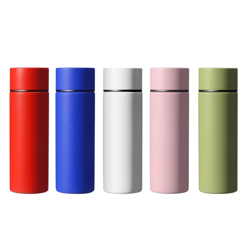 5 oz Mini Thermos Cute Water Bottle - Insulated Stainless