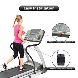 Leapiture 2 Pieces Universal Safety Keys for Running Machine, Emergency Stop Switch, Treadmill, Magnetic Safety Switch, Lock, Emergency Stop Switch, Safety Key for Treadmill