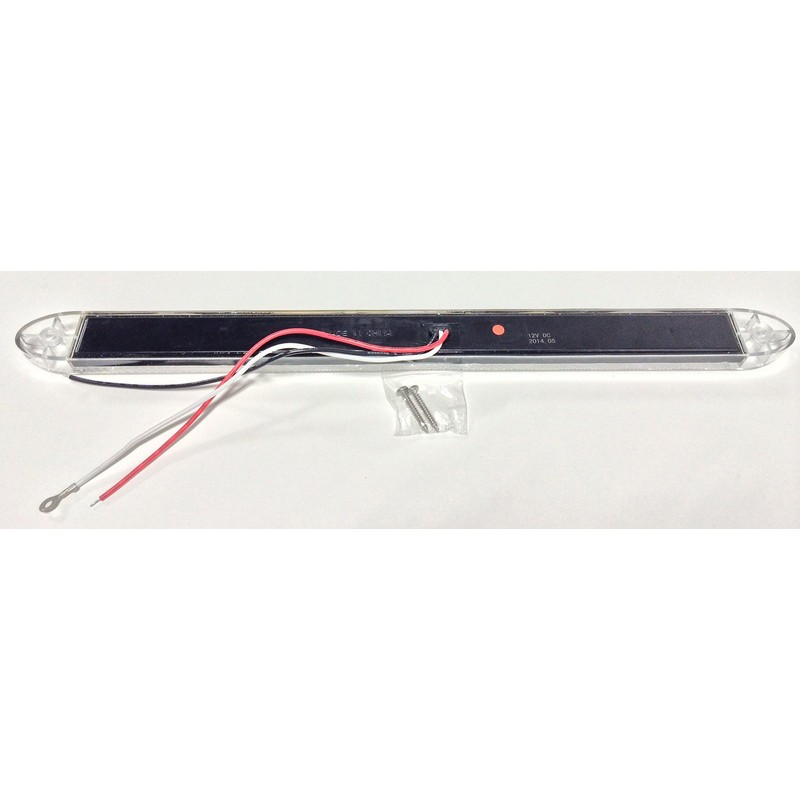 LONG HAUL 16" Clear Red LED | Slim Low Profile