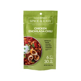 Savory Spice Chicken Enchilada Chili Spice & Easy Meal Starter Spice Mix | Chicken Enchilada Soup Mix Packet (Net 2.5 oz)