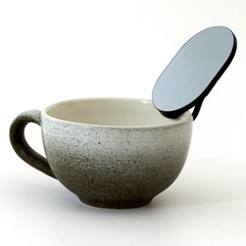 Subminimal UpShot Espresso Shot Mirror for Barista-Grade Brewing - Magnetic Base for Bottomless Portafilter Observation - Add-On Coffee & Espresso Machine Parts & Accessories - Coffee Lover Gifts