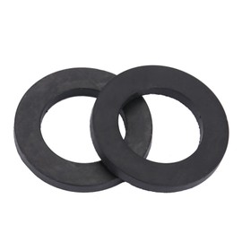 12pcs Rubber Washers, Sealing Rings Hose Rubber Faucet Connector Washers for Water Hose Faucet Connecting (1 inch)
