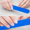 VOANZO Pack of 100 Disposable Nail Files, Double Sided Emery