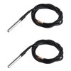 BOJACK DS18B20 1M Temperature Sensor Temperature Probe Stainless Steel Package