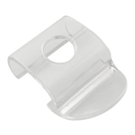 PZRT Roller Shade Hardware Hem Grips Cordless Blind Handles 57x38x15mm Transparent Handle Pull Lifting Clamp Pull for Roller Shades Window Blinds Rolling Curtain