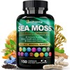 Irish sea moss capsules,organic sea moss supplement for energy and