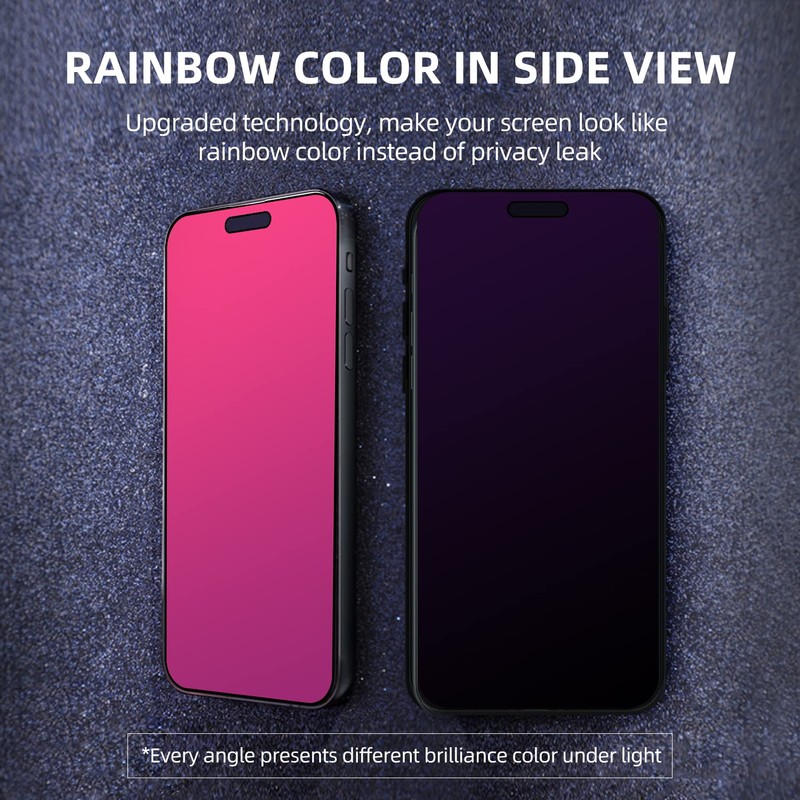 EGKimBa Privacy Screen Protector for iPhone 16 Pro Max, 6.9