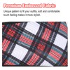 Fotgok Plaid Arm Sling for Shoulder Injury with Adjustable Buckle,