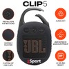JBL Clip 5 Ultra Portable Bluetooth Speaker with gSport Silicone