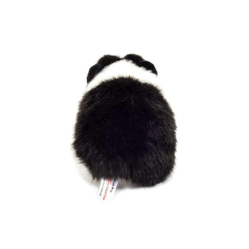 Teddy Hermann 92650 Meerschweinchen schwarz/weiß 15 cm, Kuscheltier, Plüschtier mit
