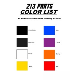 213 Parts Black Hood Vent Fits 2008-2014 Yamaha Nytro (8 colors) 213 Parts