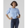 VERO MODA Women's Jumper, Little Boy Blue/Detail:melange