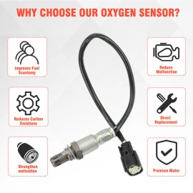 CNPAPC set of 4 Up+Down For 2015 2016 2017 Ford F-150 2.7L Oxygen Sensor O2 Sensor OEM