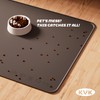 KVK Dog Food Mat, 39.4×29.5in Extra Large Silicone Pet Feeding