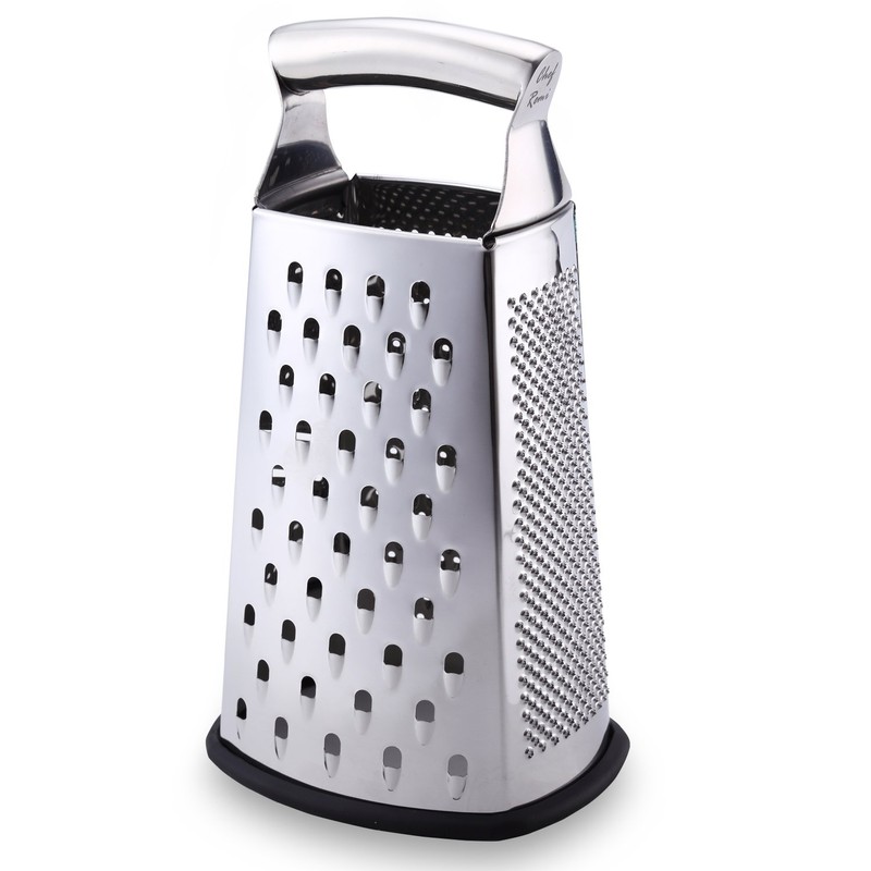 Chef Remi Food Grater | 4-Sided Blades Stainless Steel Cheese