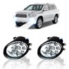qobsos LED Fog Light For Toyota Highlander 2008-2011 Pair Bumper