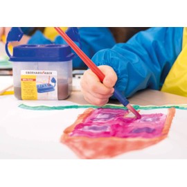 Eberhard Faber EFA Colour 579900 Water Box with 2 Compartments Brush Cup Blue