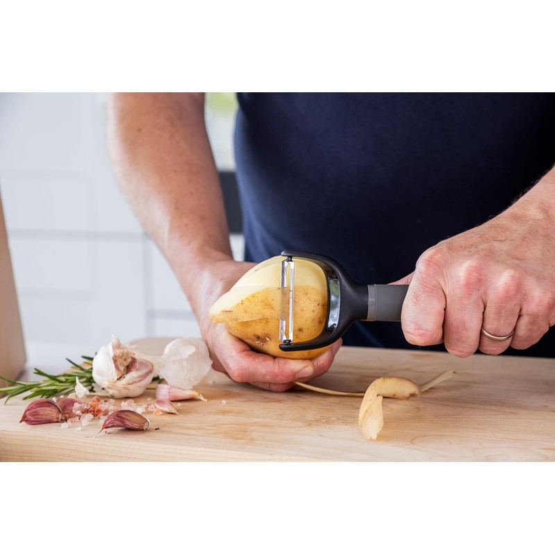 KitchenAid Soft Grip Y Peeler - Charcoal Grey