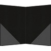 RNKVERLAG Grace 46217 Elegant Certificate Folder Carbon Black with Two