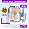 PROOX Shower Head Filter Replacement Cartridges, KDF55 Filters for Hard