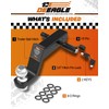 DEEAGLE 2 in Ball Hitch with Pin, Solid Steel Receiver
