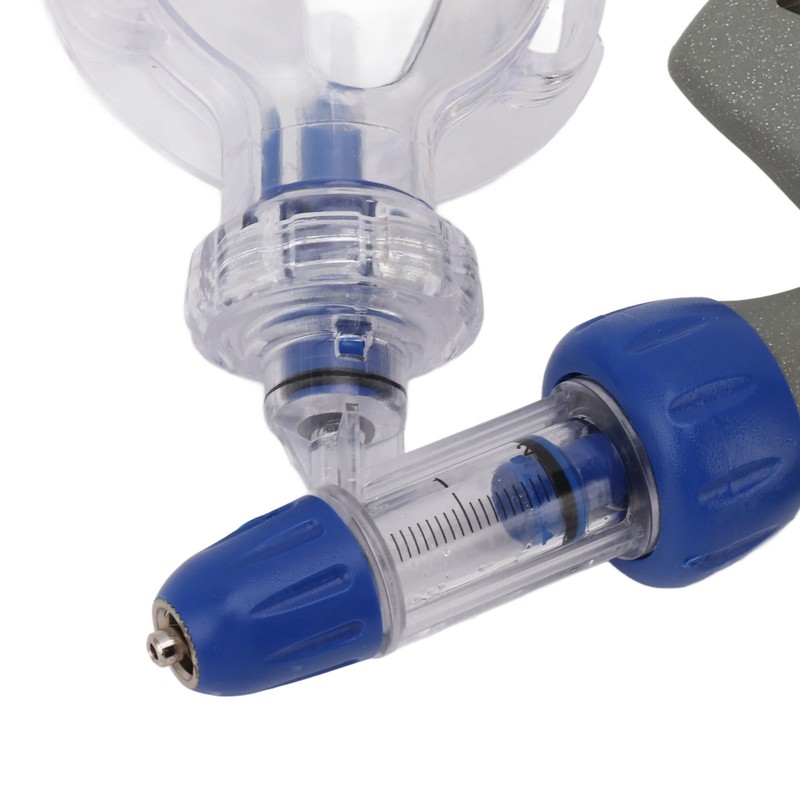 Livestock Syringe 0.1 to 2ml Continuous Syringe Adjustable Stainless Steel